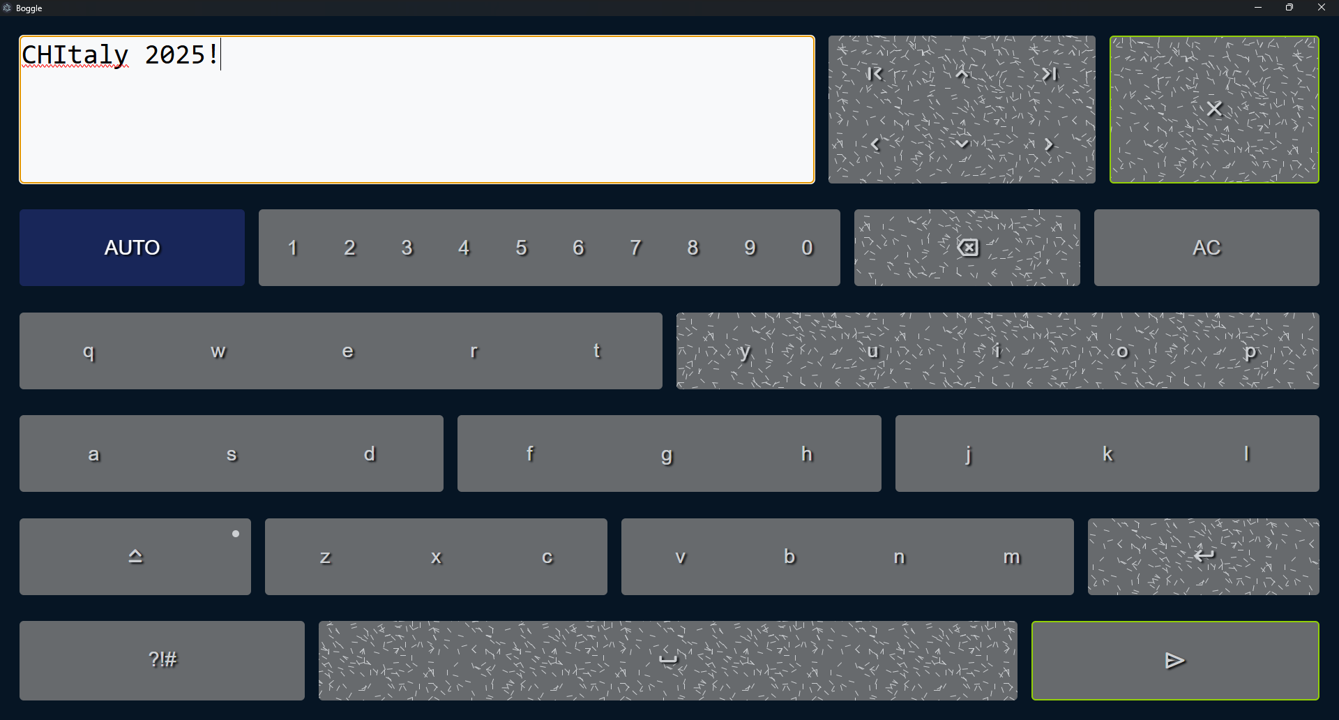 BCI Keyboard